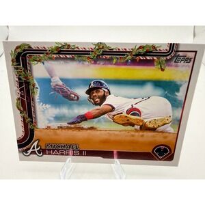 2025 Topps Holiday Michael Harris II Atlanta Braves Baseball Card H107